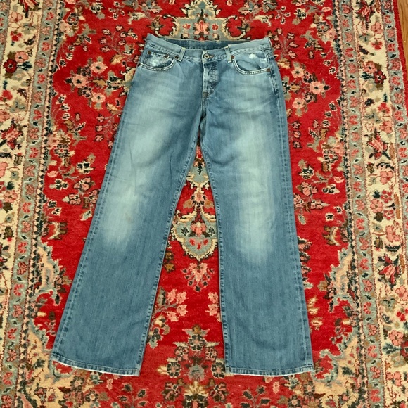 Lucky Brand EASY RIDER Button Fly Womens Distressed Jeans 30/30 - Picture 12 of 13